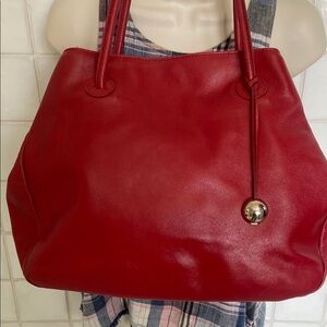 Furla all leather tote bag